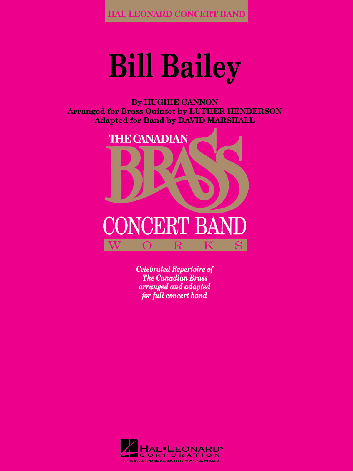 The Canadian Brass: Bill Bailey: Concert Band: Score & Parts
