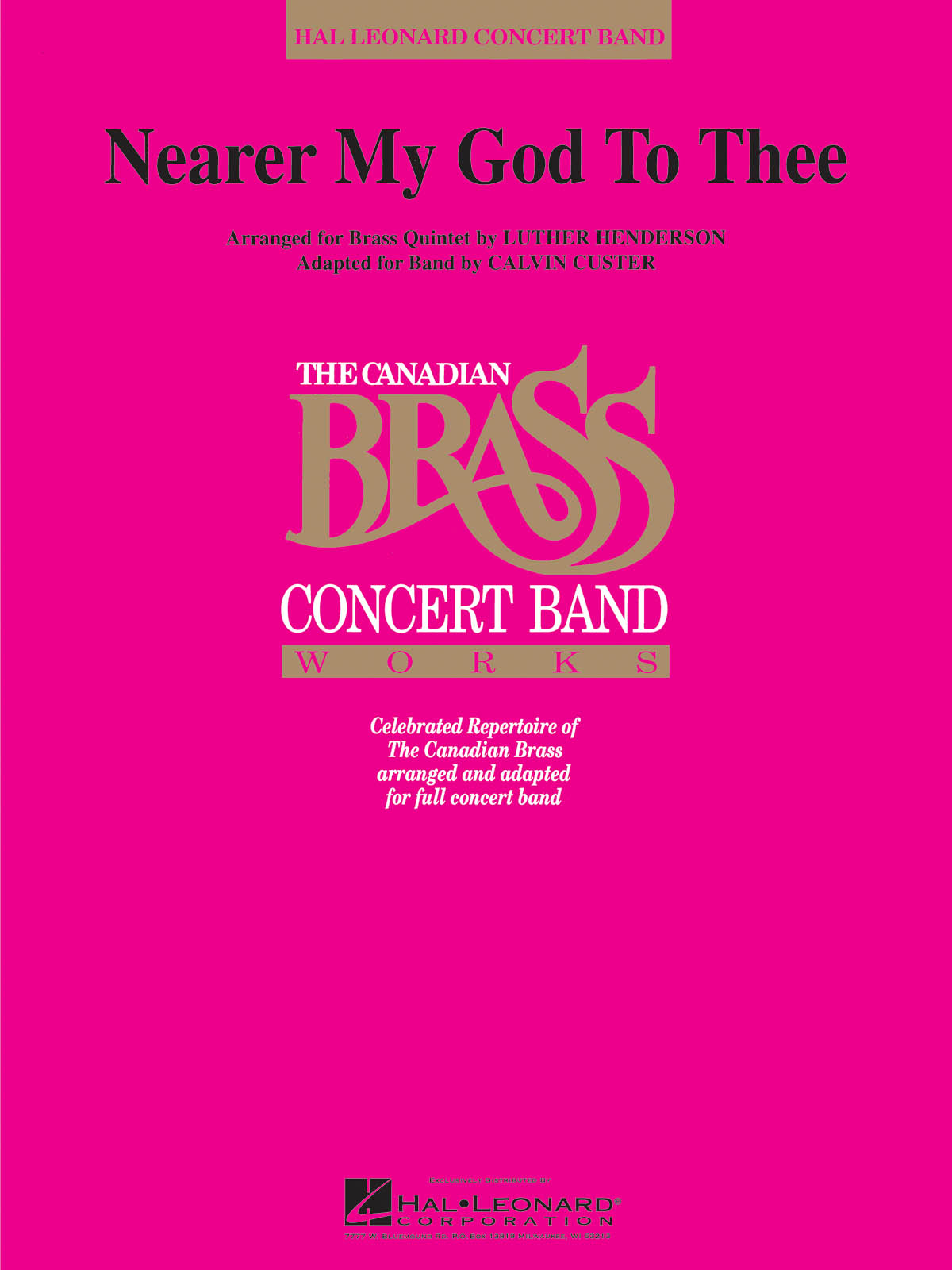 Luther Henderson: Nearer My God to Thee: Concert Band: Score & Parts