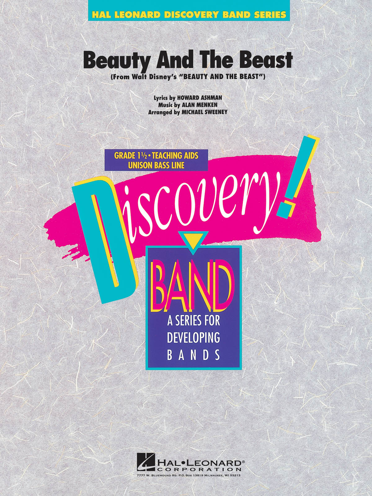 Alan Menken Howard Ashman: Beauty And The Beast: Concert Band: Score & Parts