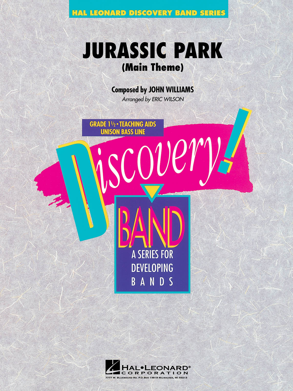 John Williams: Jurassic Park (Main Theme): Concert Band: Score & Parts