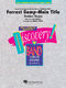 Alan Silvestri: Forrest Gump - Main Title: Concert Band: Score & Parts