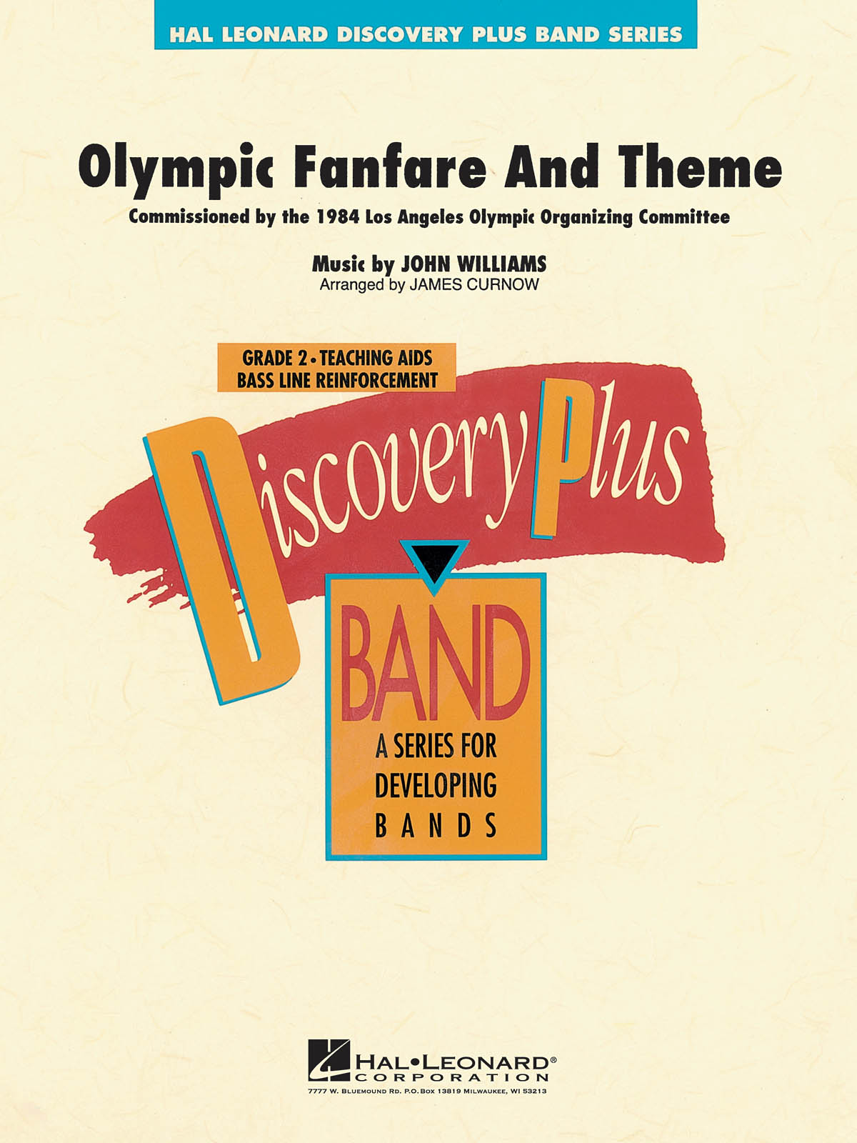 John Williams: Olympic Fanfare and Theme: Concert Band: Score & Parts