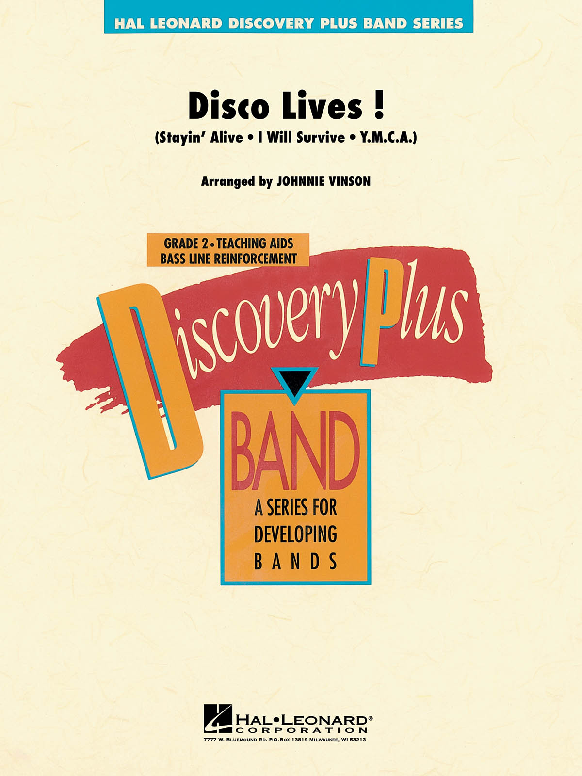 Disco Lives: Concert Band: Score