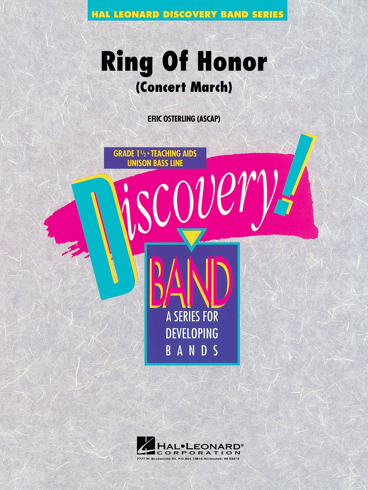 Eric Osterling: Ring of Honor: Concert Band: Score & Parts