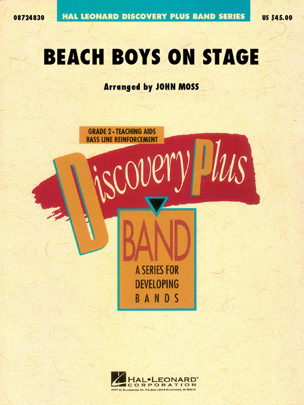 The Beach Boys: Beach Boys on Stage: Concert Band: Score & Parts