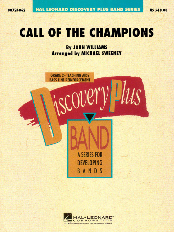 John Williams: Call of the Champions: Concert Band: Score & Parts