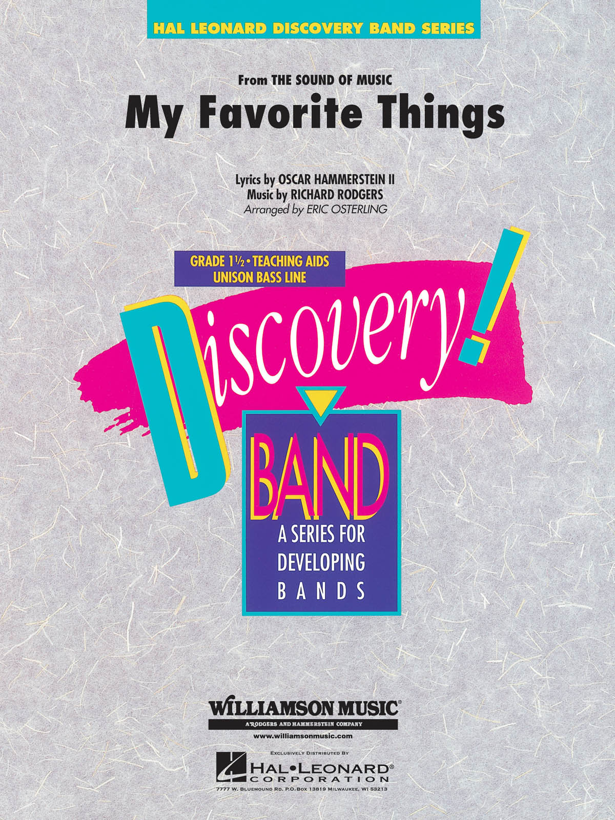 Richard Rodgers: My Favorite Things: Concert Band: Score