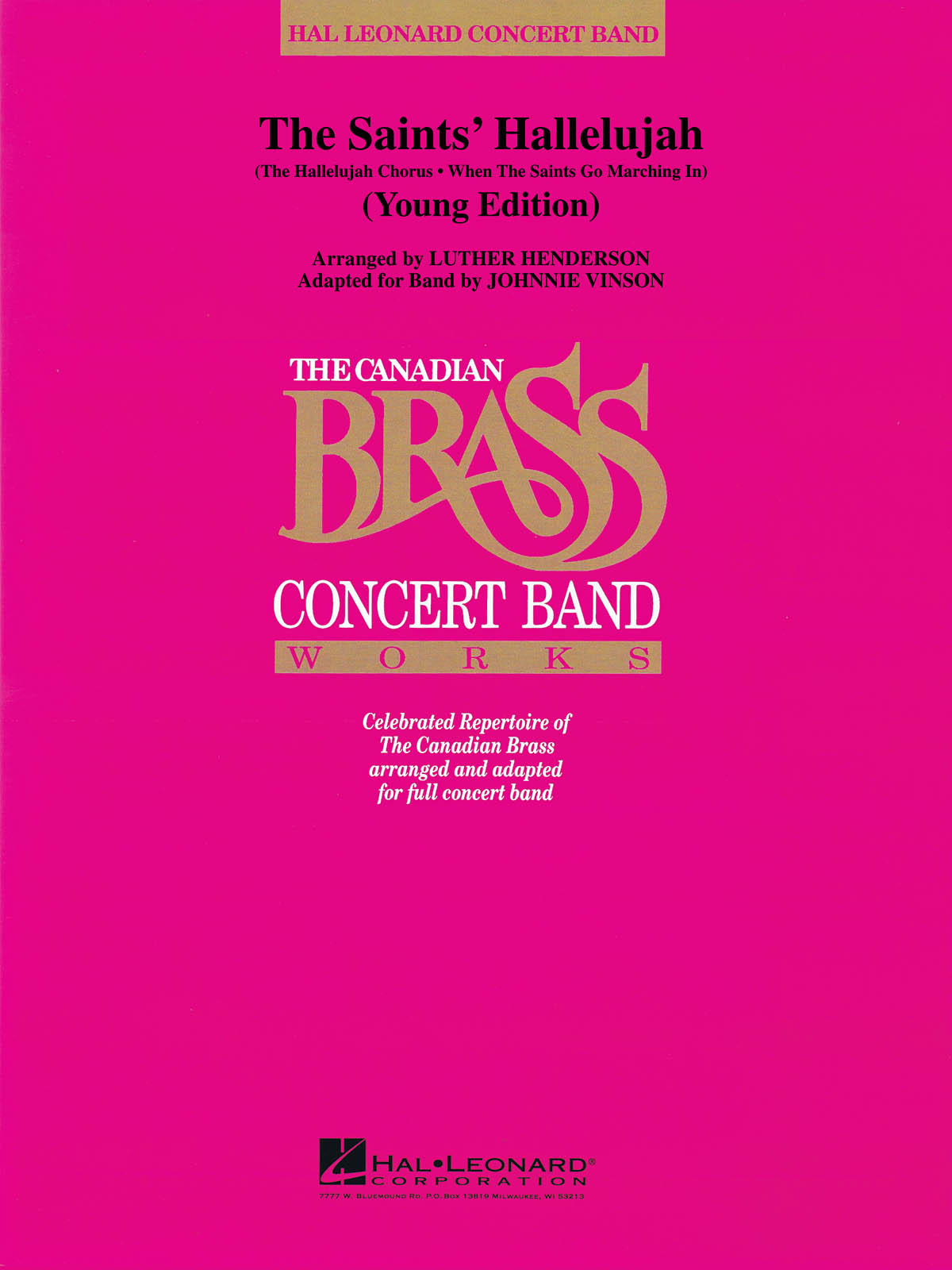 The Canadian Brass: Saints' Hallelujah: Concert Band: Score