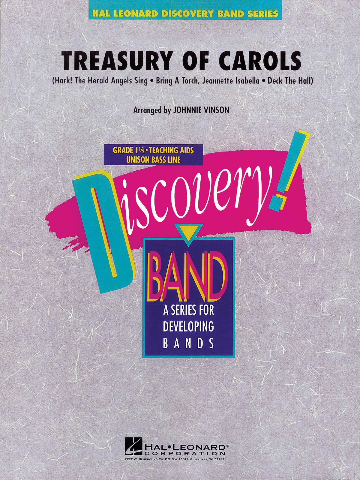 Treasury of Carols: Concert Band: Score & Parts