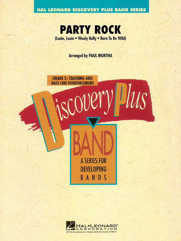 Party Rock: Concert Band: Score & Parts