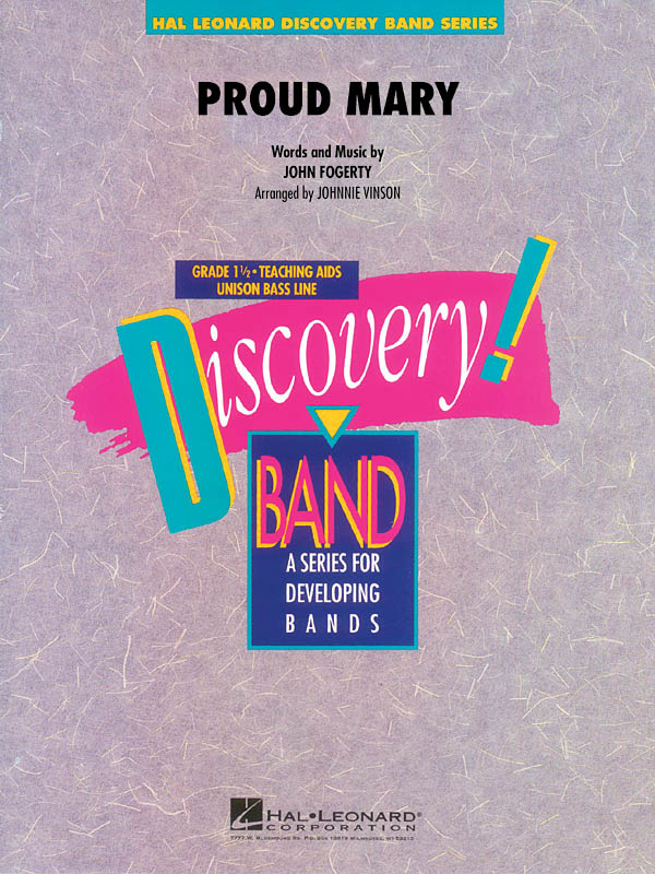 John Fogerty: Proud Mary: Concert Band: Score & Parts