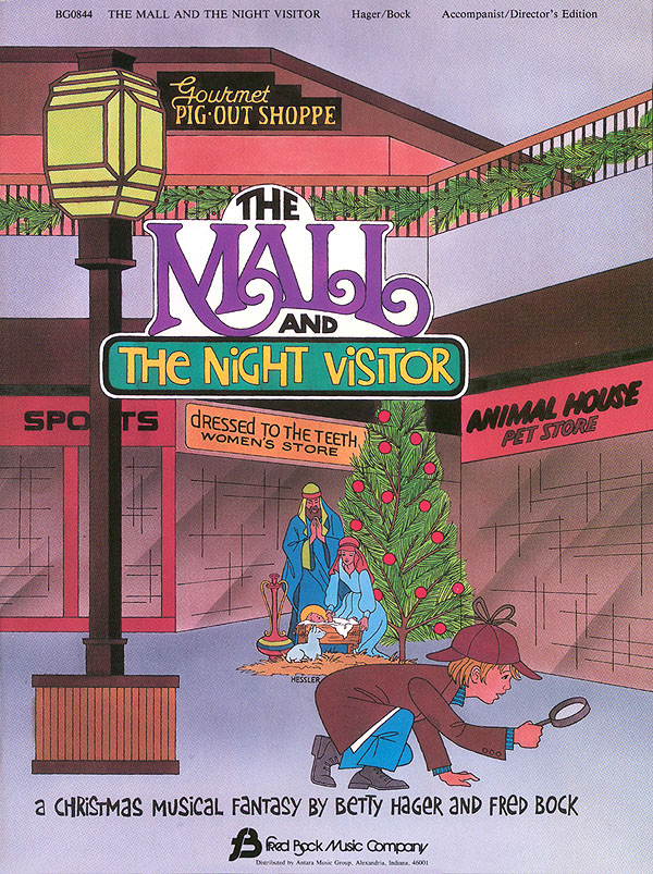 Betty Hager Fred Bock: The Mall and the Night Visitor: Mixed Choir: Score