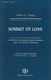 Robert H. Young William Barnes: Sonnet of Love: SATB: Vocal Score