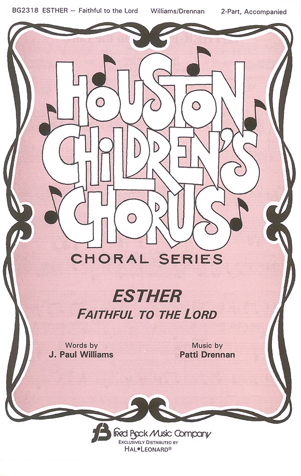J. Paul Williams Patti Drennan: Eher - Faithful To The Lord: 2-Part Choir: Vocal