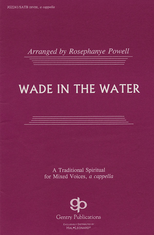 Wade in the Water: SATB: Vocal Score