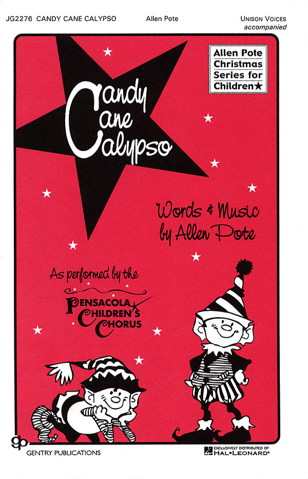 Allen Pote Carol McCann: Candy Cane Calypso: 2-Part Choir: Vocal Score