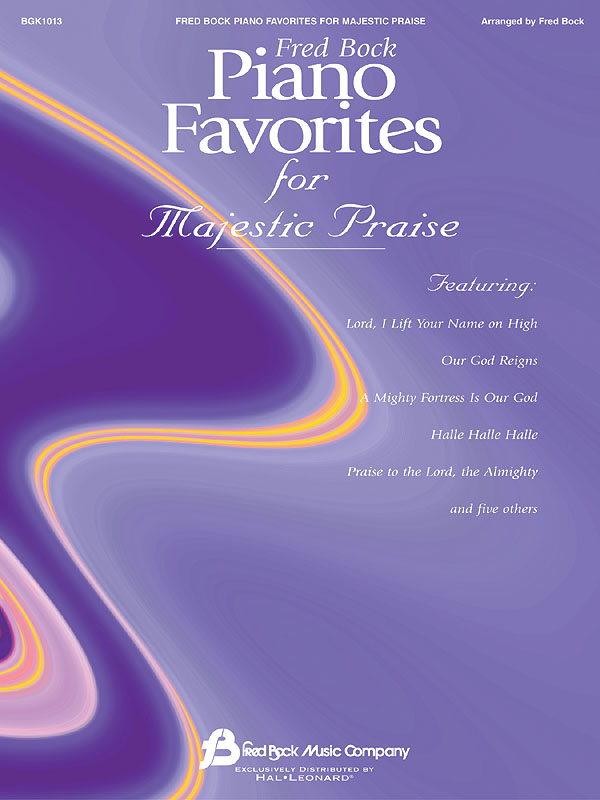 Fred Bock Piano Favorites Of Majestic Praise: Piano: Instrumental Album