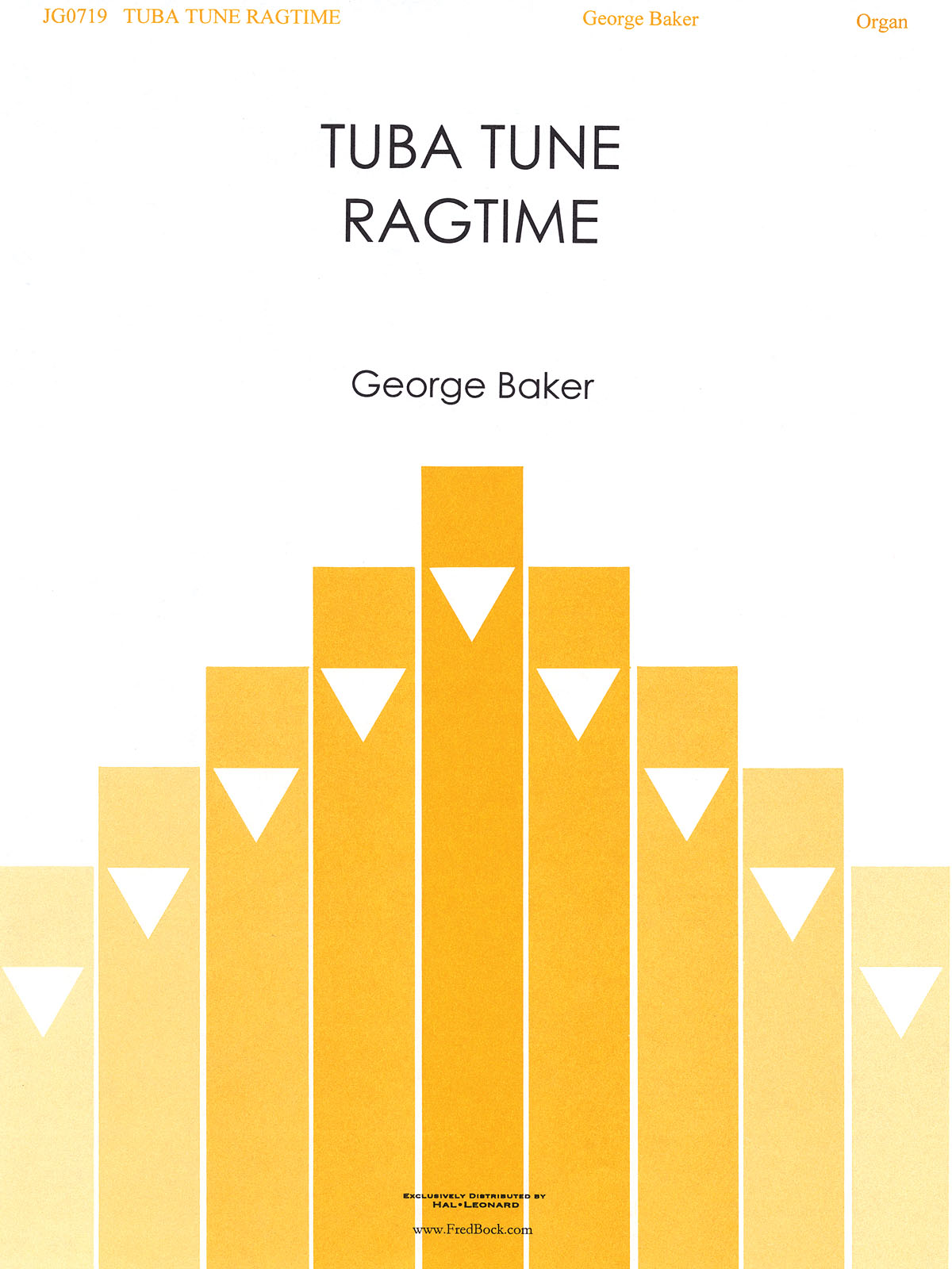 George Baker: Tuba Tune Ragtime: Organ: Instrumental Album