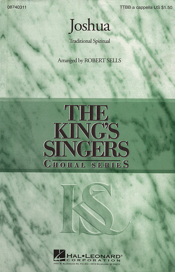 The King's Singers: Joshua: TTBB: Vocal Score