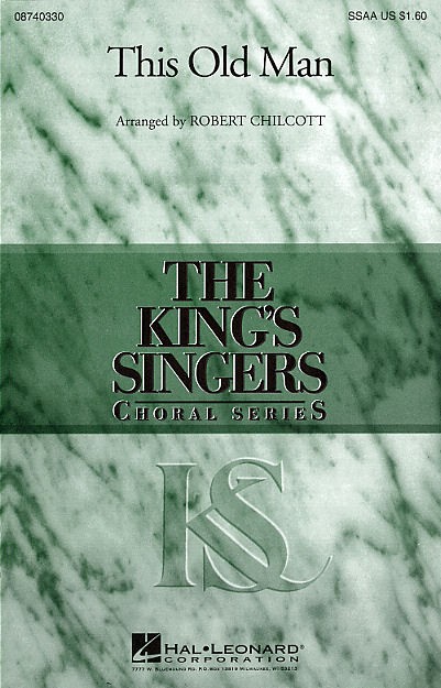 The King's Singers: This Old Man: SSAA: Vocal Score