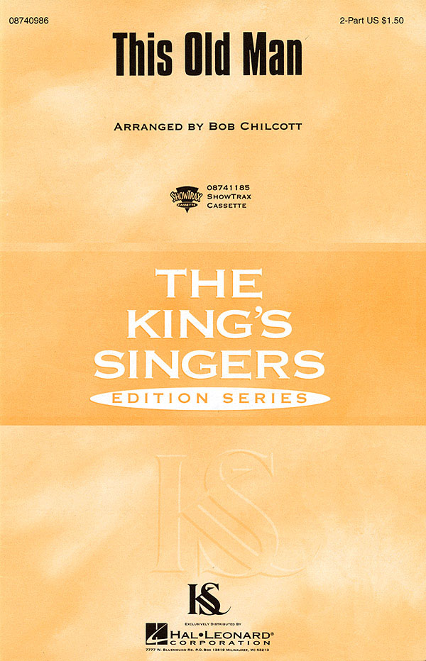 The King's Singers: This Old Man: 2-Part Choir: Vocal Score