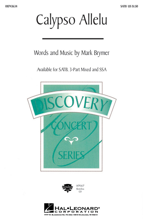 Mark Brymer: Calypso Allelu: SATB: Vocal Score