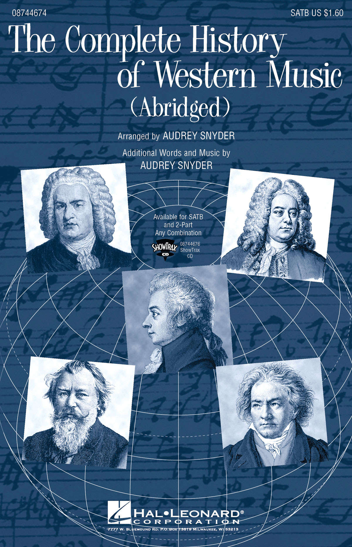 The Complete History of Western Music (Abridged): SATB: Vocal Score