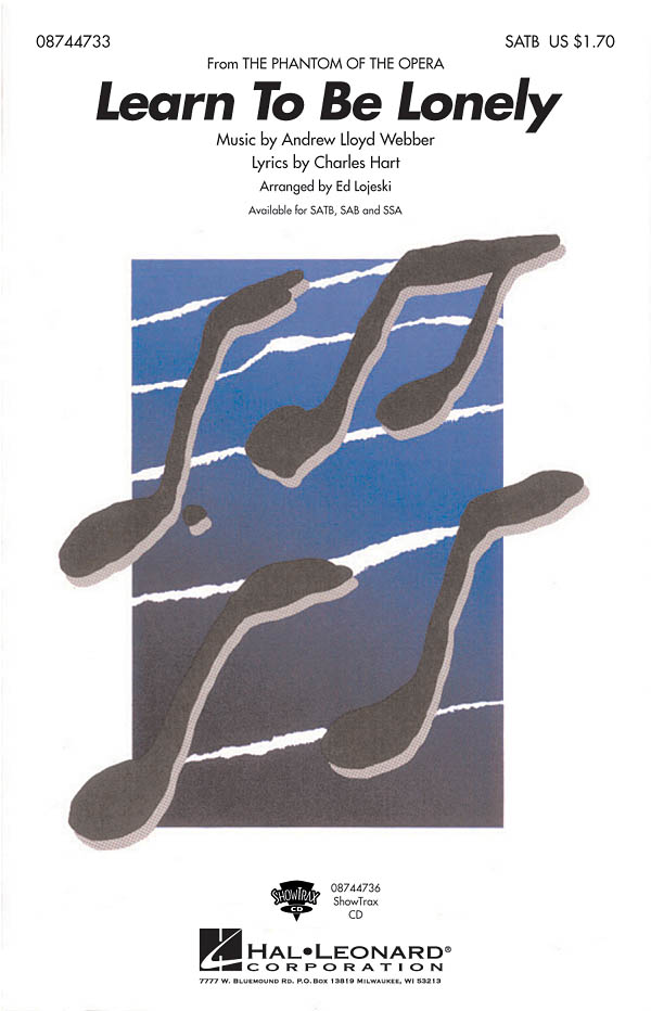 Andrew Lloyd Webber: Learn to Be Lonely: SATB: Vocal Score