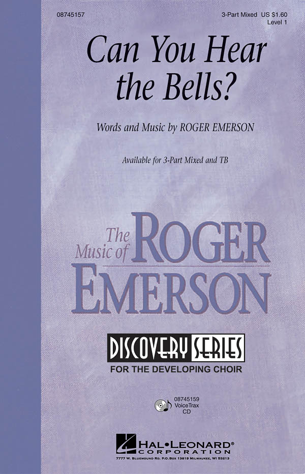 Roger Emerson: Can you hear the Bells?: SAB: Vocal Score