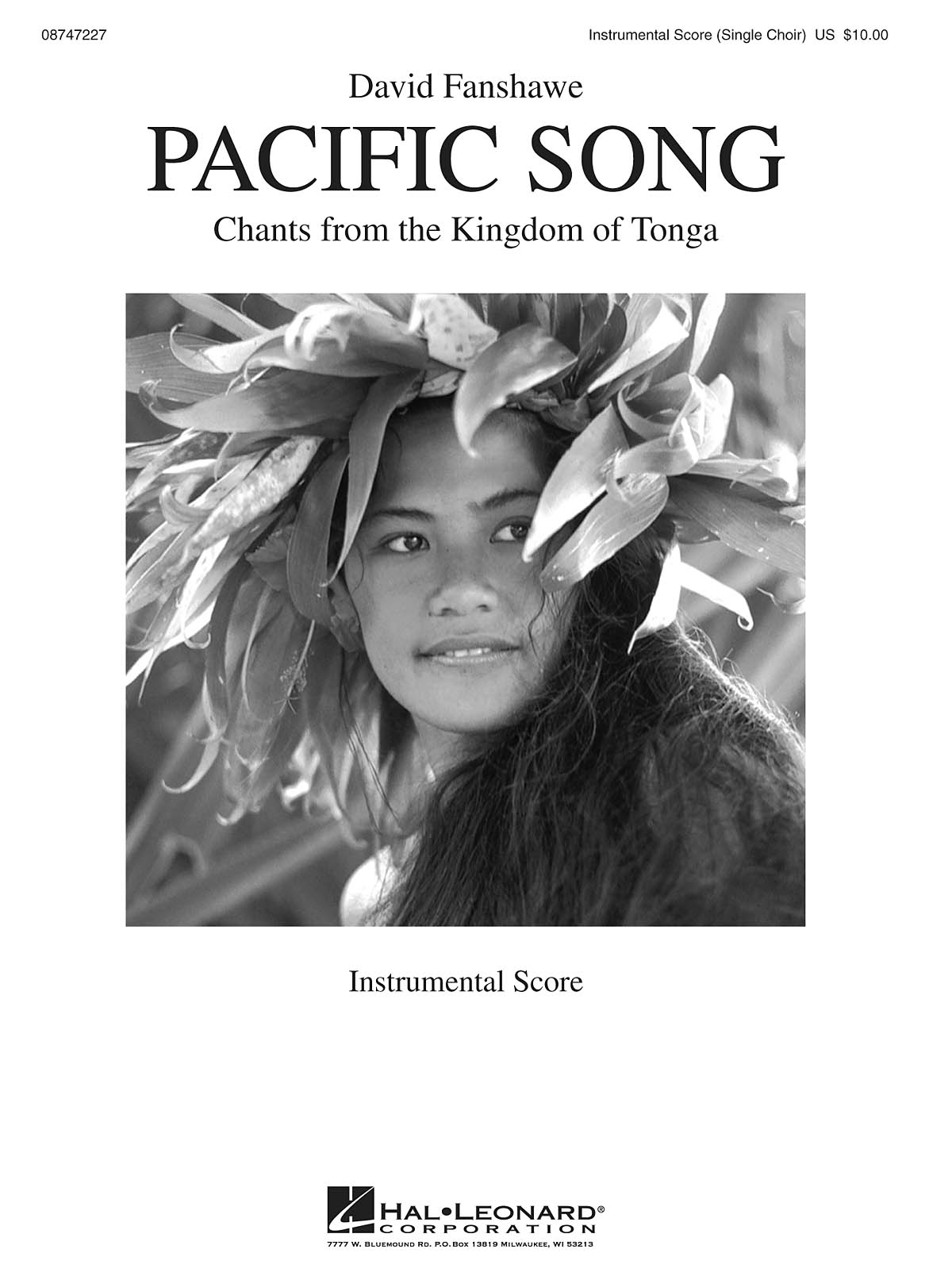David Fanshawe: Pacific Song: SATB: Score