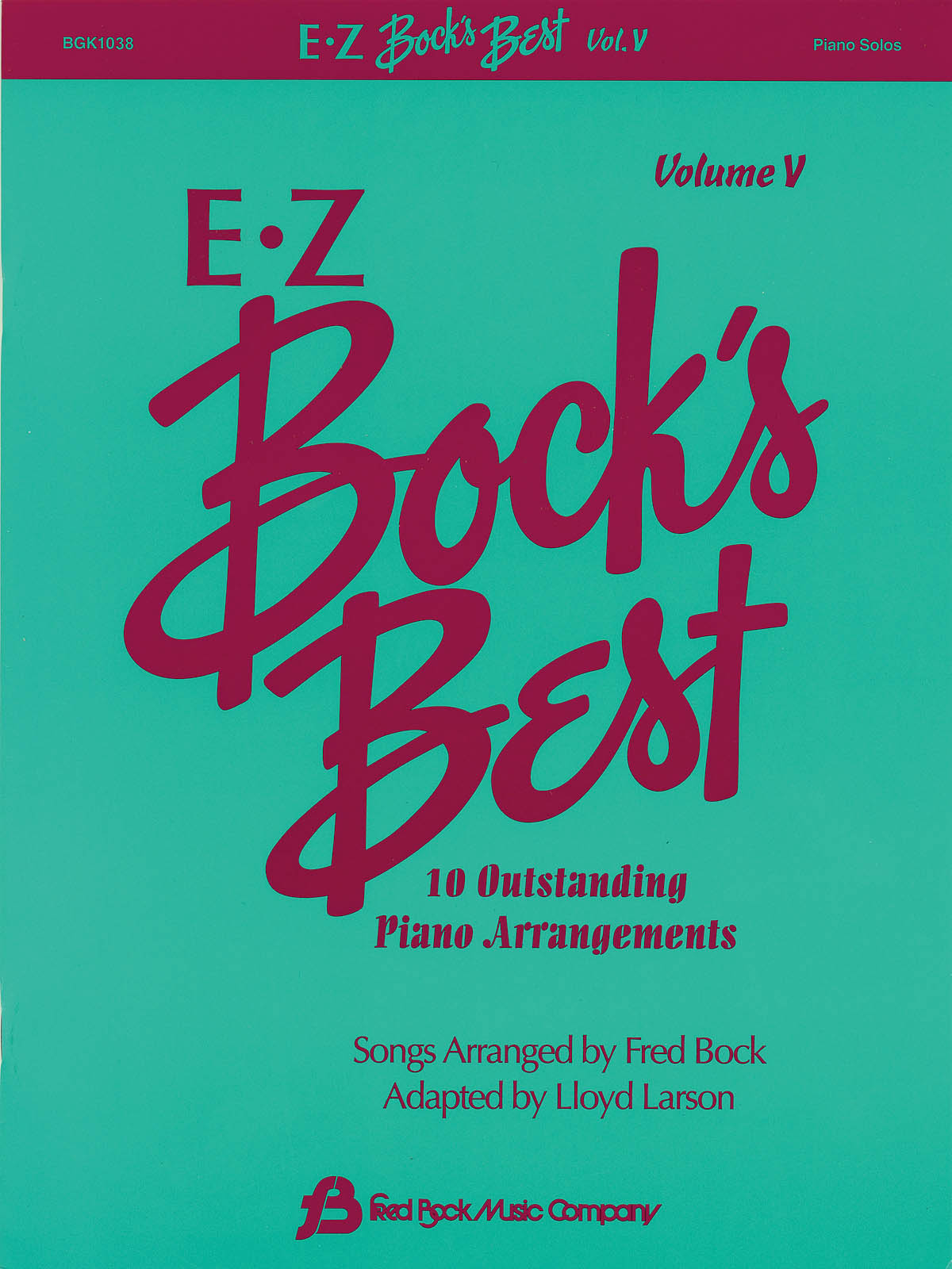 E Z Bocks Best #5: Piano: Instrumental Album