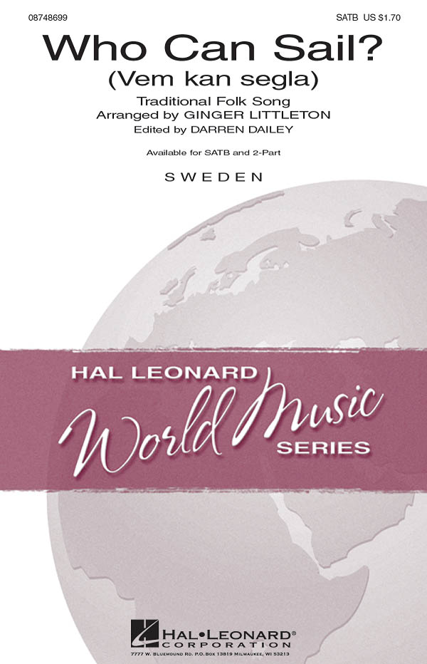 Who Can Sail?: SATB: Vocal Score