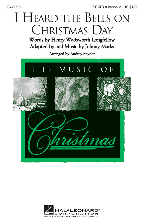 I Heard the Bells on Christmas Day: SATB: Vocal Score