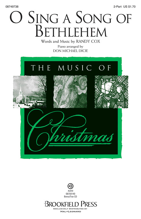 Randy Cox: O Sing a Song of Bethlehem: 2-Part Choir: Vocal Score