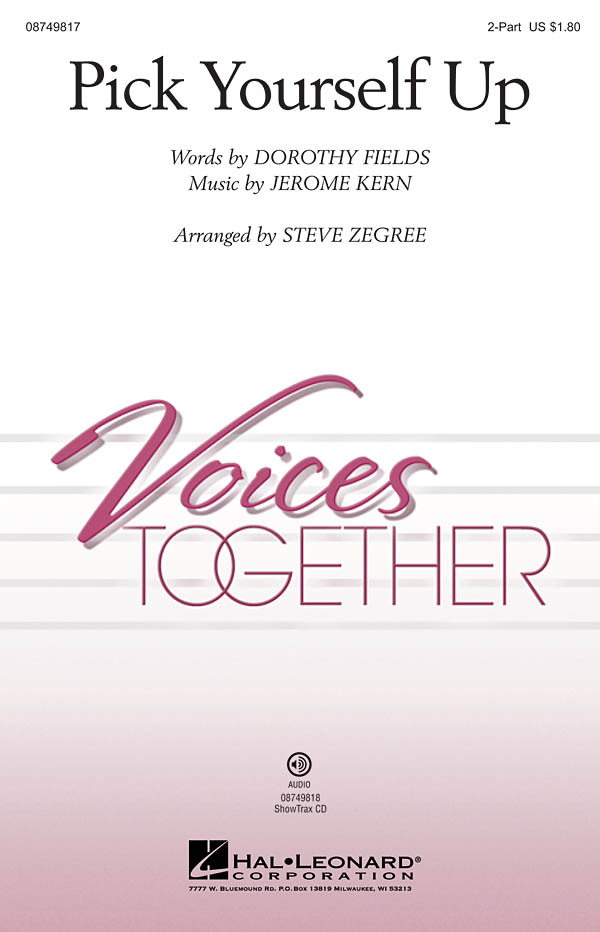 Jerome Kern: Pick Yourself Up: 2-Part Choir: Vocal Score
