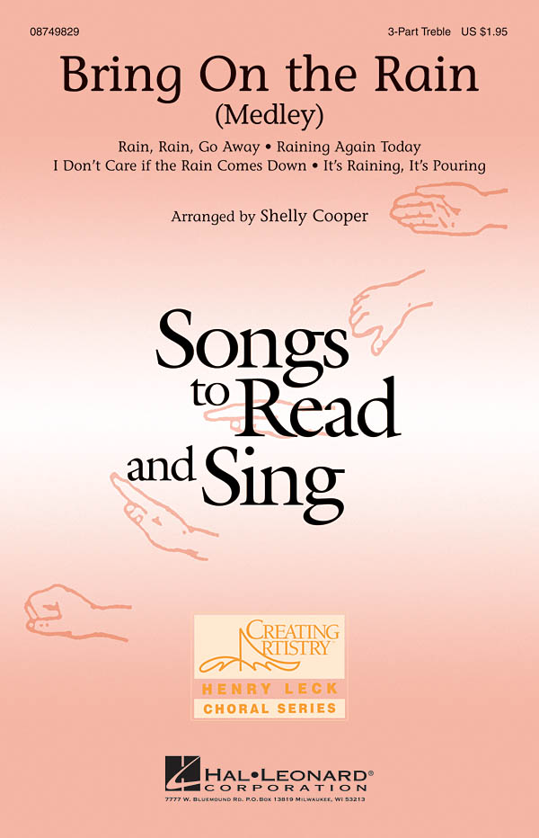 Bring On the Rain: Treble Voices: Vocal Score