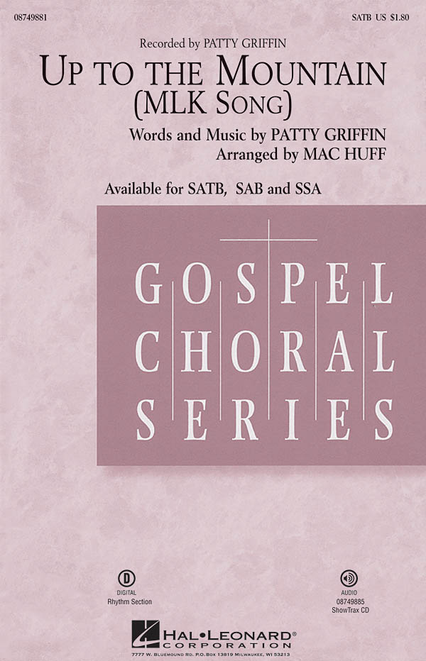 Patty Griffin: Up to the Mountain: SATB: Vocal Score