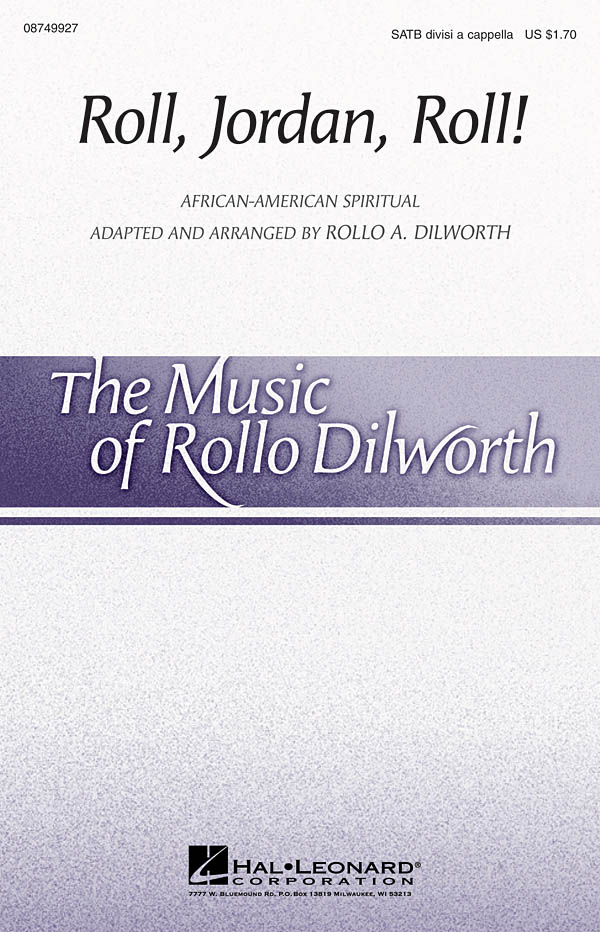 African-American Spiritual: Roll  Jordan  Roll!: Double Choir: Vocal Score