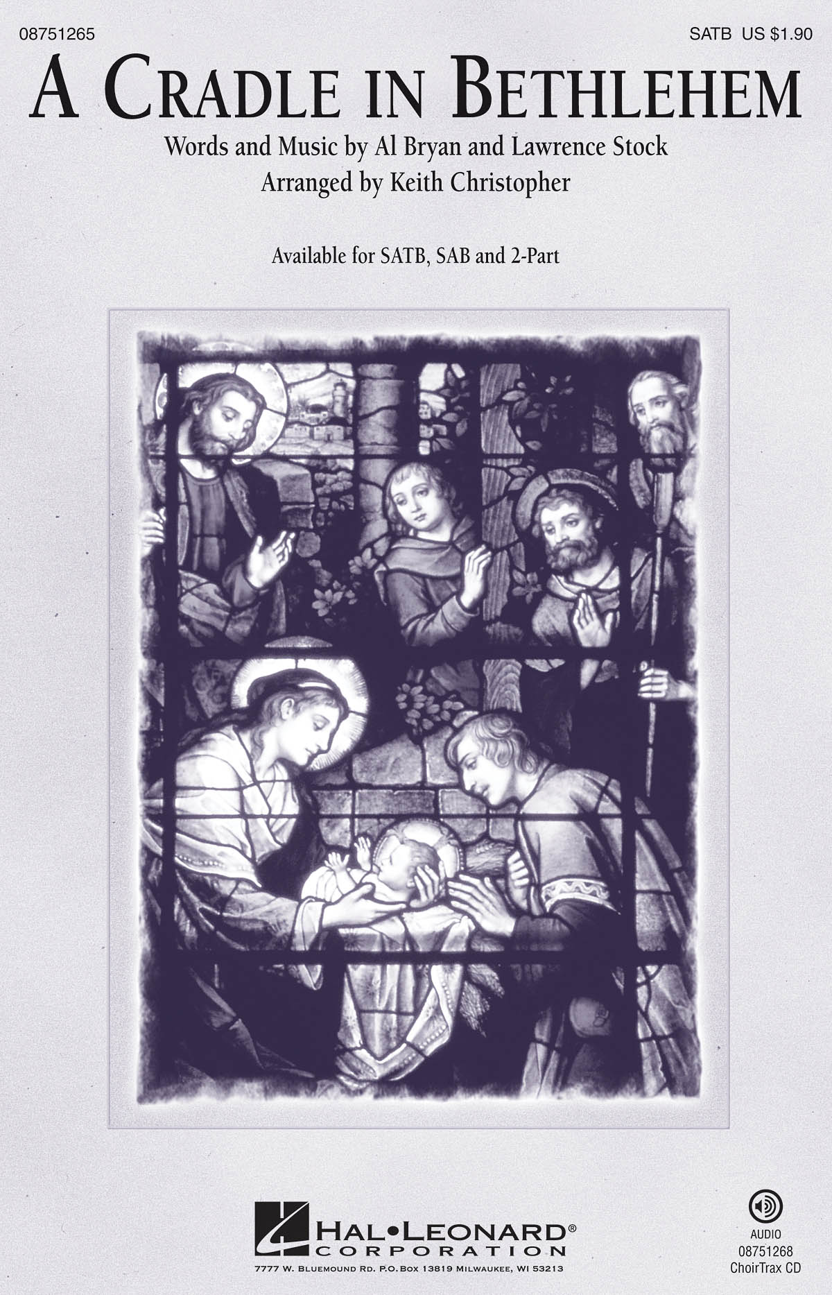 A Cradle in Bethlehem: SATB: Vocal Score