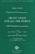 Pepper Choplin: Silent Night for All the World: SAB: Vocal Score