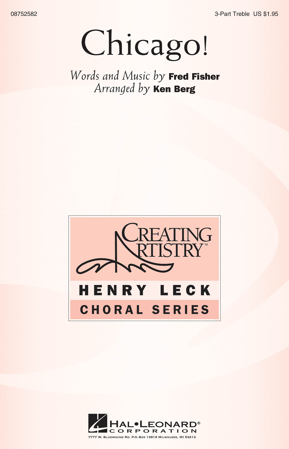 Fred Fisher: Chicago!: 3-Part Choir: Vocal Score