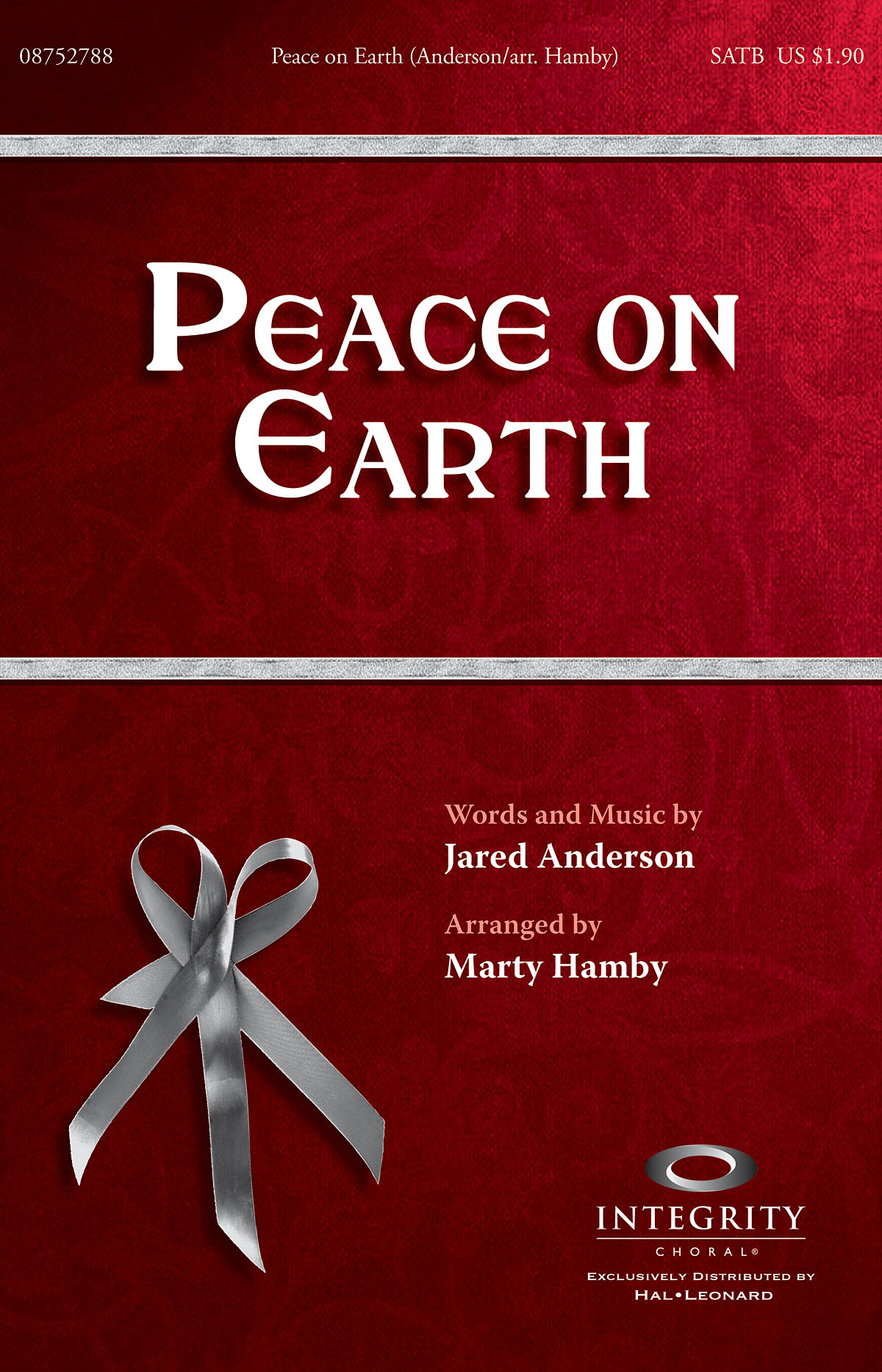 Jared Anderson: Peace on Earth: SATB: Vocal Score