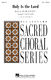 Franz Schubert: Holy Is the Lord: TTB: Vocal Score