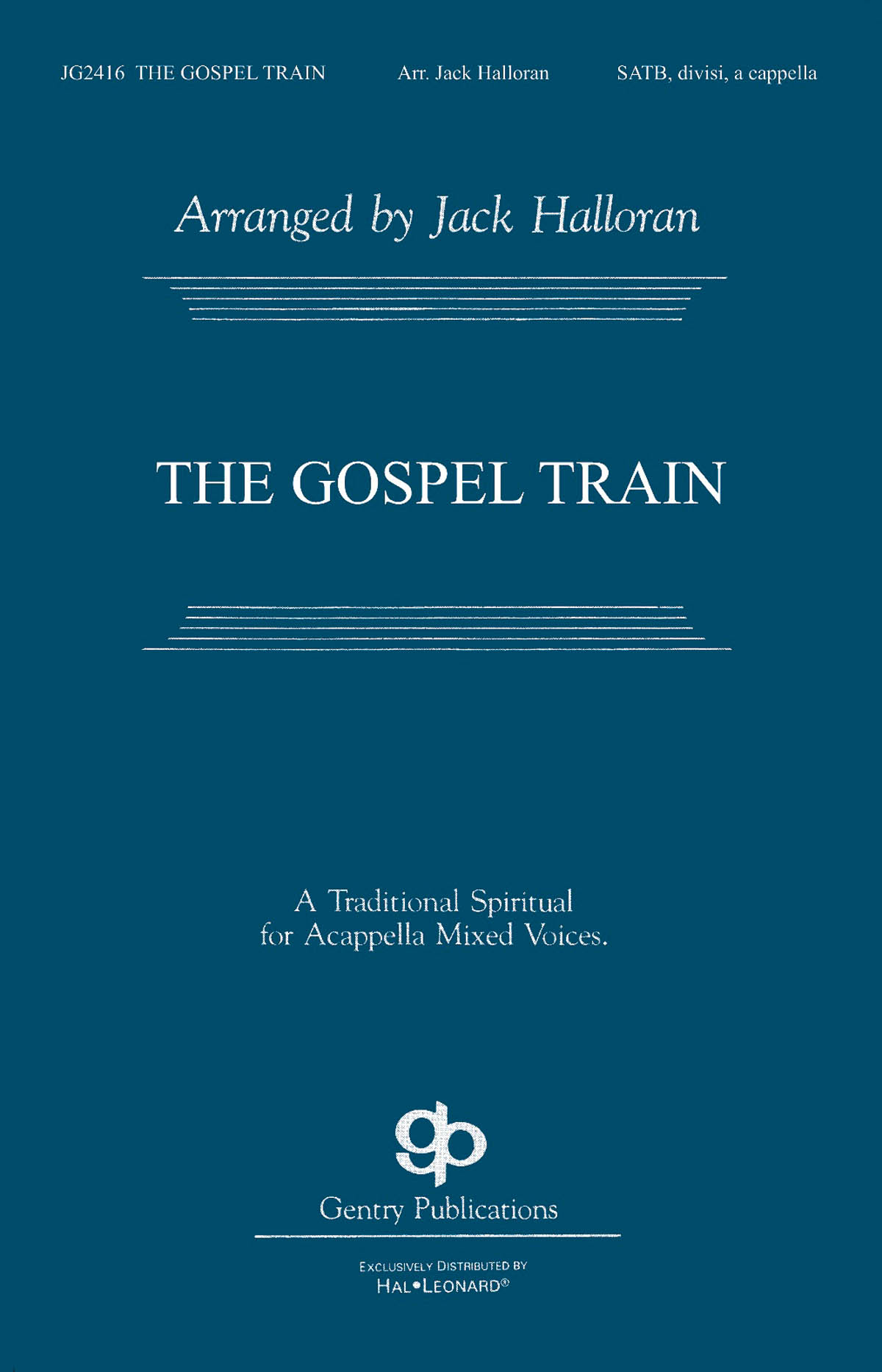 The Gospel Train: TTBB: Vocal Score