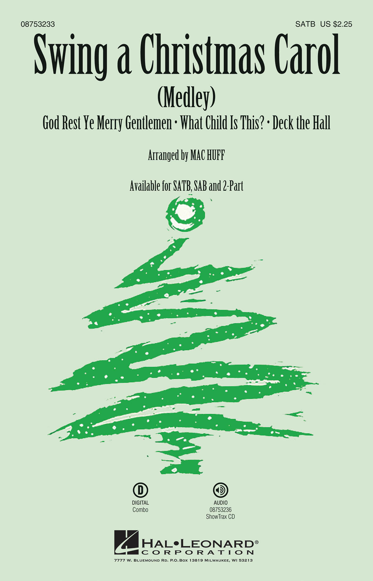 Swing a Christmas Carol: SATB: Vocal Score