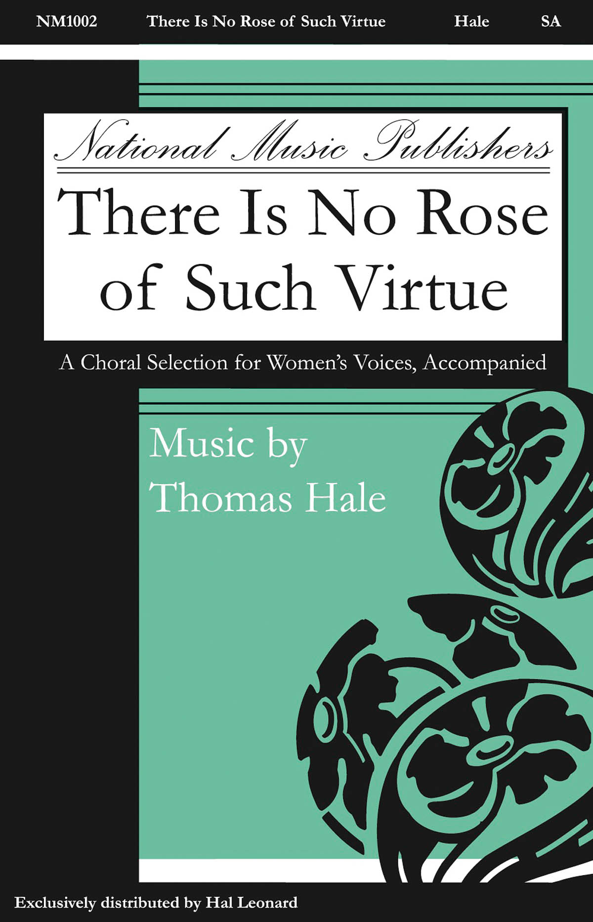 Hale Thomas: There Is No Rose of Such Virtue: 2-Part Choir: Vocal Score