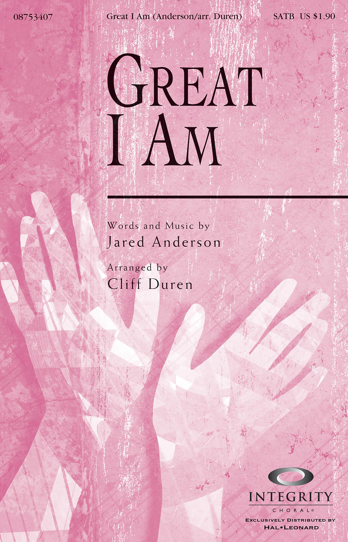 Jared Anderson: Great I Am: SATB: Vocal Score