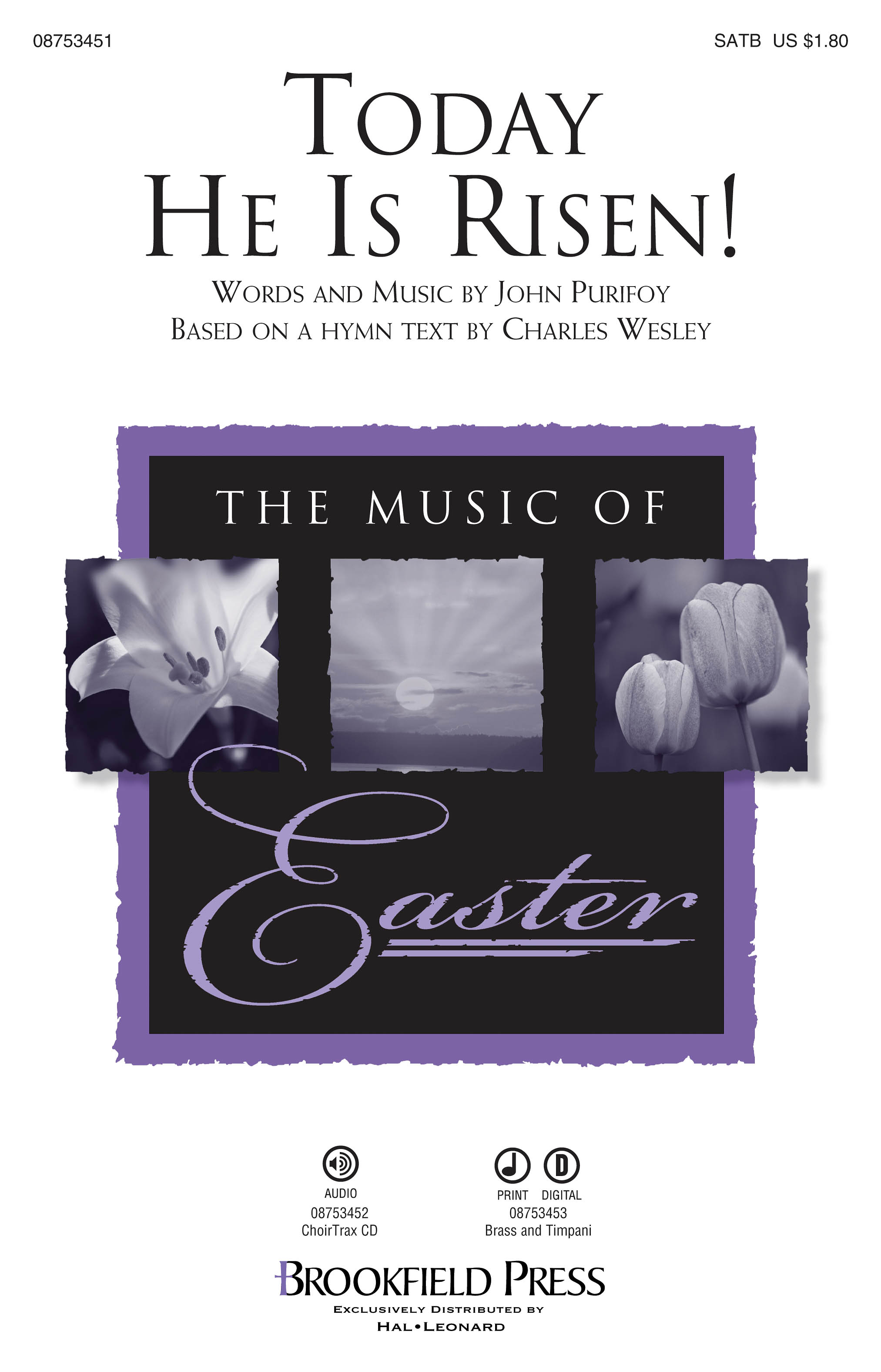 John Purifoy: Today He Is Risen!: SATB: Vocal Score
