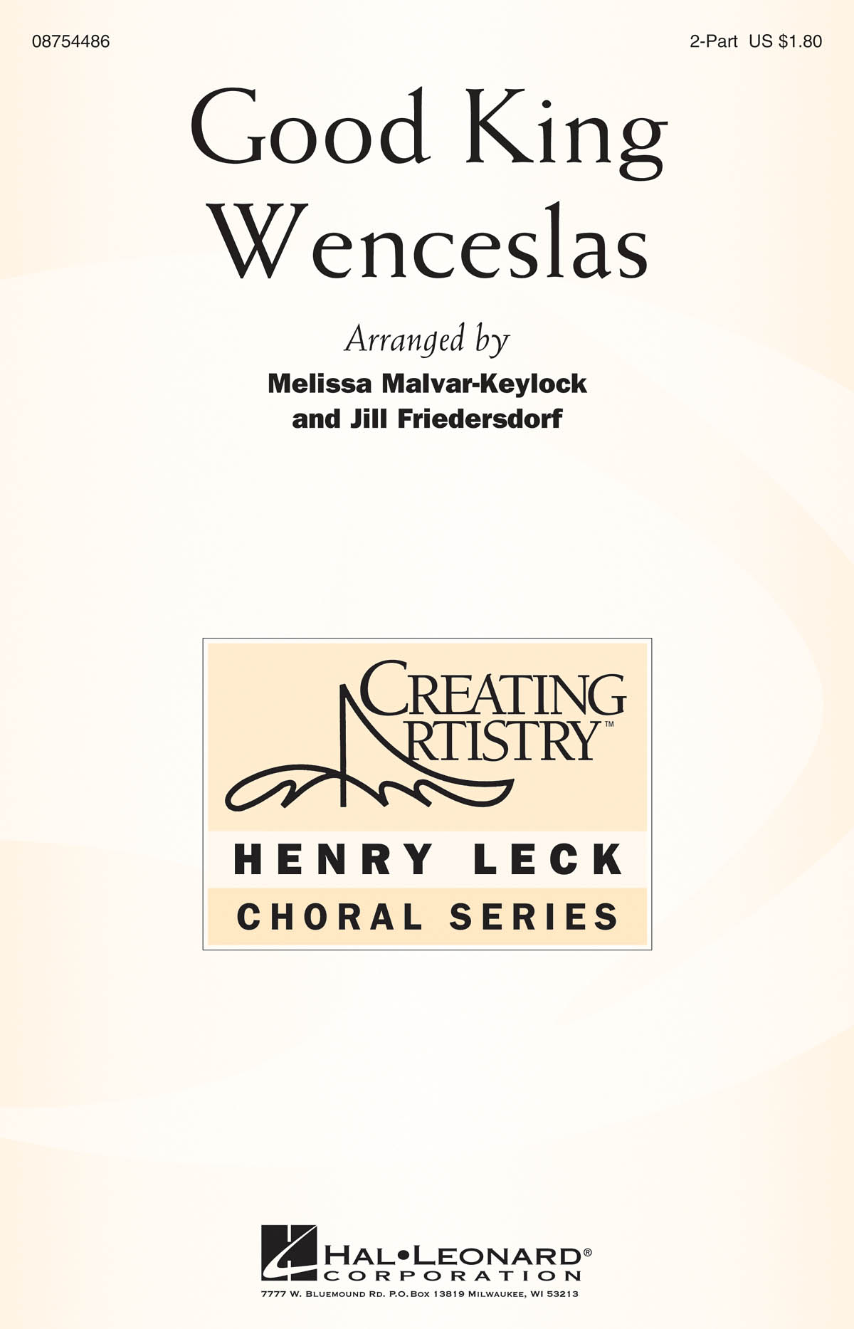 Good King Wenceslas: 2-Part Choir: Vocal Score