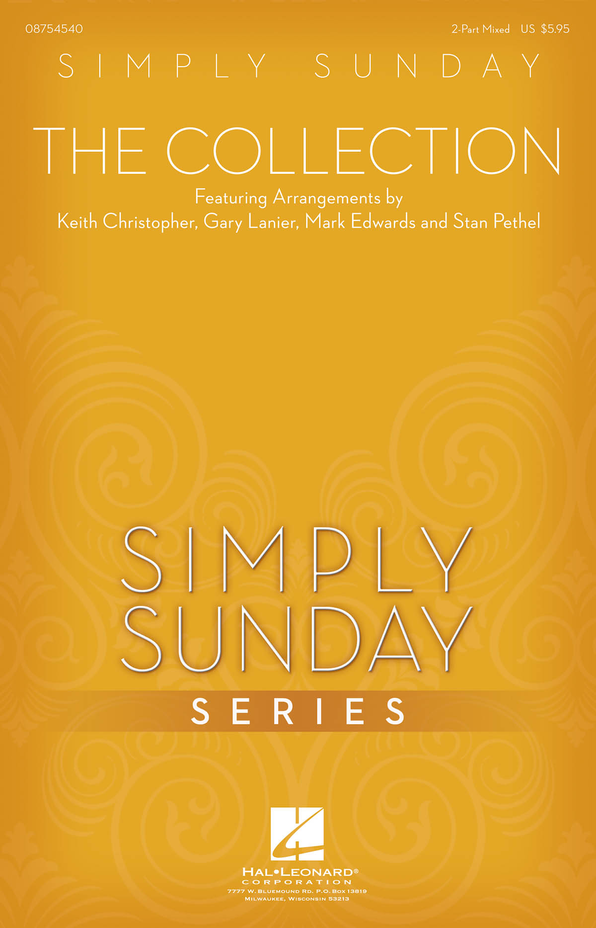Simply Sunday - The Collection: 2-Part Choir: Vocal Score